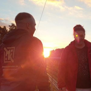 Sonnenstrahlen und Sonnenuntergang beim Personal Training in Cottbus